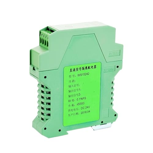 Aislador de señal analógica 4-20mA con conversión exacta a 1-5V para evitar interferencias