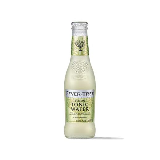 Fever-Tree Premium Sparkling Lemon Drink, No Artificial Sweeteners, Flavorings & Preservatives, 6.8 Fl Oz (Pack of 24)