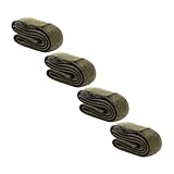 Toddmomy 4 Piezas Correas de Amarre para Equipaje Cintas de Sujeción para Camping y Almacenaje Correa de Resistente para Fijación Techo de Coche Furgoneta o Remolque