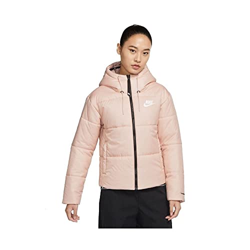 Image of Nike DJ6997 W NSW TF RPL Classic Tape JKT Jacket Women's Pink Oxford/Black/White XS