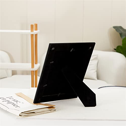 2Pcs Glass Crystal Photo Frame, Diamond Mirror Photo Frame, Silver Luxury Photo Frame, Exquisite Decorations (Size 4X6) #TOP2