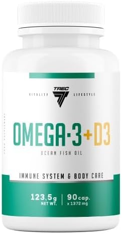 Trec Nutrition Omega-3 + D3-90 caps