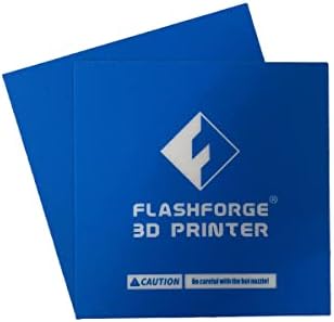 Blue Heated Bed Print Sticker for Build Plate Flashforge Finder 3D Printer 157 x 157mm (2)