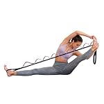 Half-Elastic Stretch Straps with 11 Loops, Stretching Strap for Physical Therapy, Multi-Loop Yoga Strap Fitness Exercise Strap for Yoga, Pilates, Dance, Flexibility&Exercise - Image 5