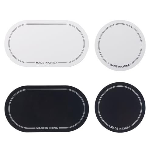 2 piezas parches adhesivos para batería 11 cm negro miniatura 5