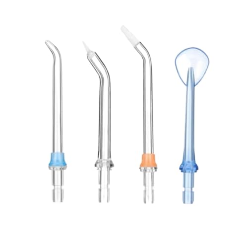 Replacement Nozzles for ME0701 ME0702 F300 F400 ME0703 Flosser Irrgator Tip Head(4pcs Mixed)