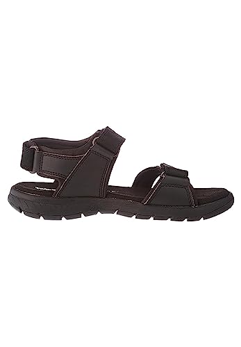 Timberland Governor's Island Men's Leather Strap Sandal (Black Nubuck, 10)2