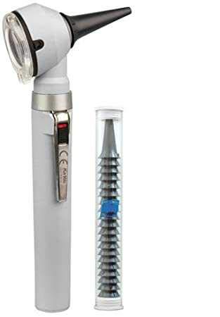 Otoscopio Piccolight F.O. Kirchner & Wilhelm - Luz LED, color gris