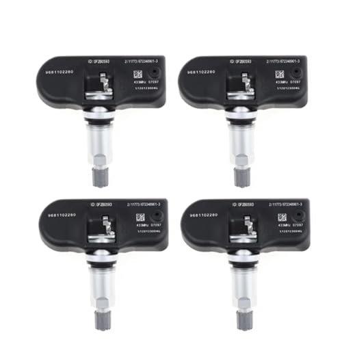 Capteur pression pneu défectueux solution TPMS 9681102280 Peugeot 407 Citroën