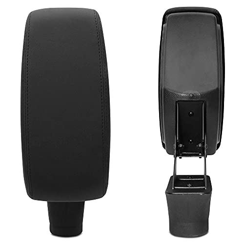 Apoio De Braço Peugeot 208 2013 Até 2018, Nat, 700703, Preto/ Linhas Pretas