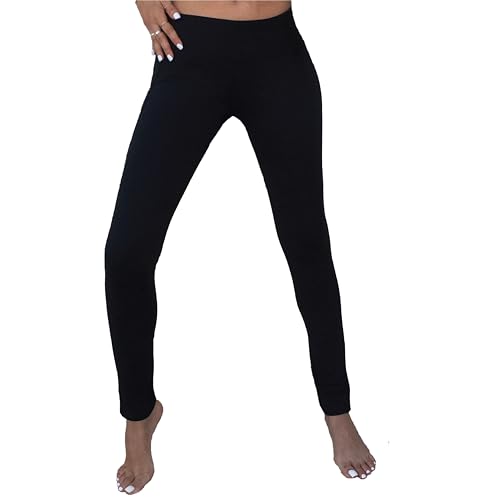 Srirachas Crotchless Yoga Pants - Leggings (Small) Black