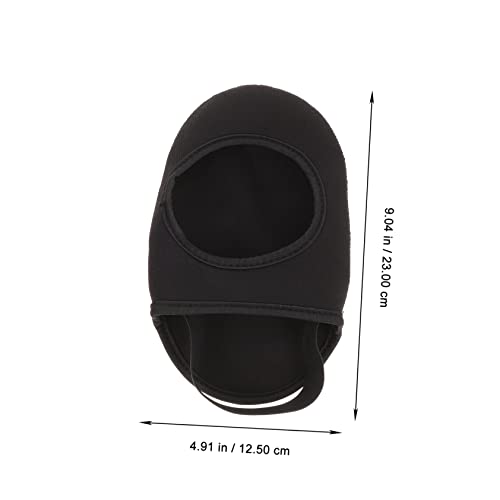 Couvre-chaussures cyclisme imperméables élastiques et légers noirs - 7
