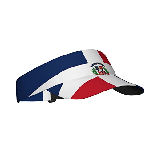 Image of Cute Funny Flag Hat Women Men Adjustable Flag Sport Sun Visor Hat Summer Fashion Sun Cap Beach Flag Hat