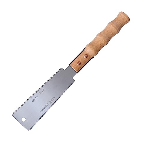 SK5 - Sierra de mano japonesa de doble filo de acero flexible para poda de jardín, carpintería, herramientas manuales de corte