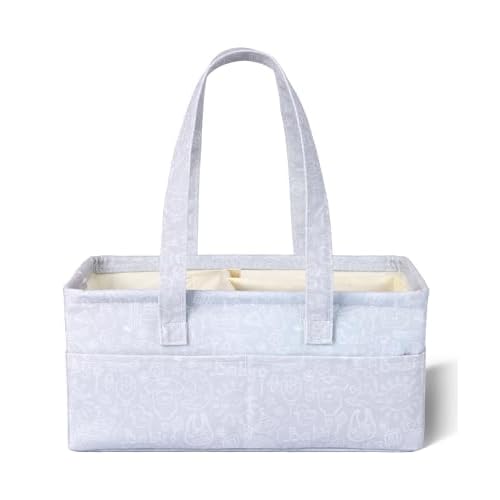 Mr. Pen Baby Diaper Organizer – Cute Pattern, Car & Nursery Use, Portable