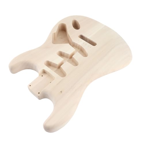 Corps de guitare électrique en bois de noyer inachevé Jeffergarden pour kit de luthier DIY