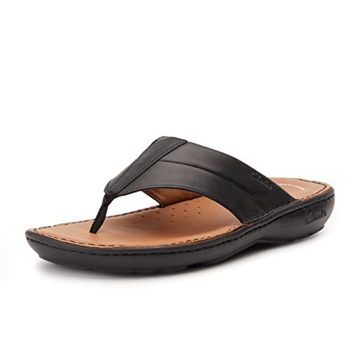 Image of Clarks mens Villa Beach Flat Sandal