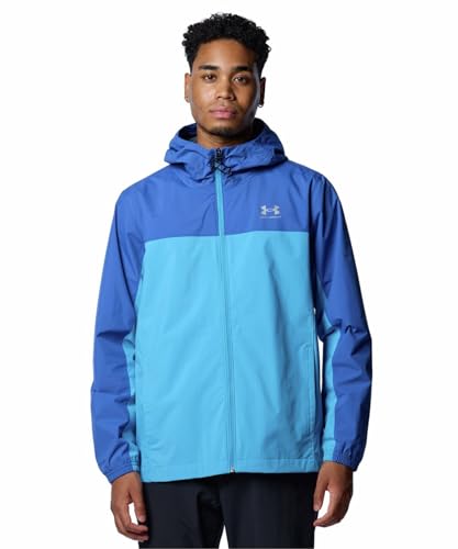 [A_[A[}[] UA ESSENTIAL STORM JACKET Ether Blue / / LG