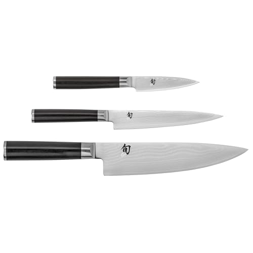 Comparison: Best 3 Piece Chef Knife Set 7 Shun Classic 3 Pc Starter Knife Boxed Set