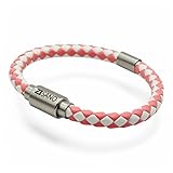 Votre bracelet pour l'éternité - Nos bracelets sont fabriqués en cuir véritable de qualité supérieure, durable et résistant. En outre, nos bandes d'alimentation ont été soigneusement testées pour la tolérance cutanée : ne vous inquiétez donc pas. Que ce soit pour les cadeaux, le baptême, la fête des mères ou la première communion.