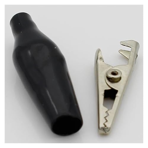 Pinzas de cocodrilo de 28 mm para pruebas eléctricas y sondas de medidor 4