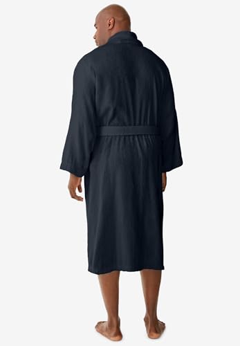 KingSize Men's Big & Tall Tall Terry Bathrobe With Pockets2