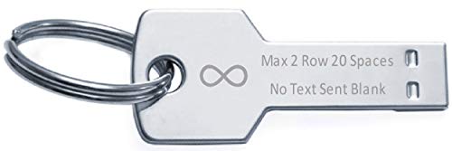 Clé USB 2 Go Cupidon avec porte-clés gravé Amour Infini pour stockage et sauvegarde
