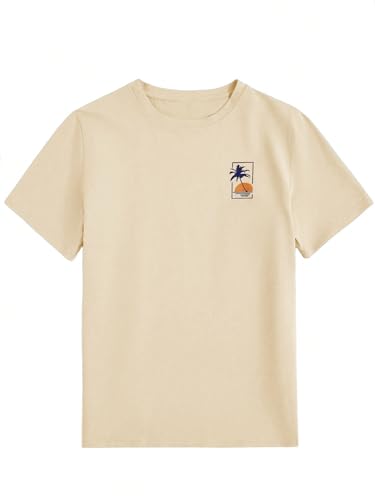 SOLY HUX Mens Summer Graphic T Shirts Short Sleeve Casual Tees Top