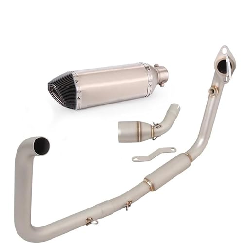 Tubo Enlace Central Benelli TNT125 para Rutas Urbanas con Escape Completo 370mm