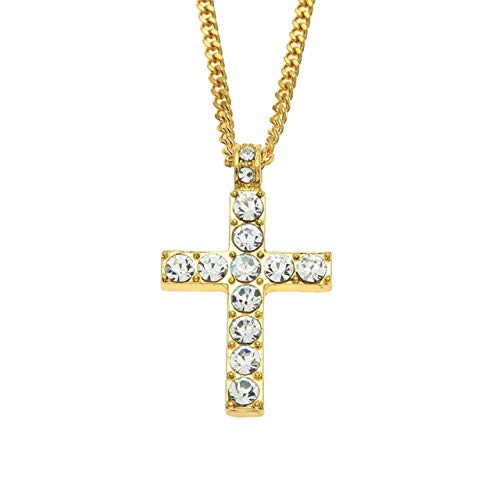 Pendentif Croix Hommes et Femmes idéal pour illuminer vos tenues streetwear et vos soirées