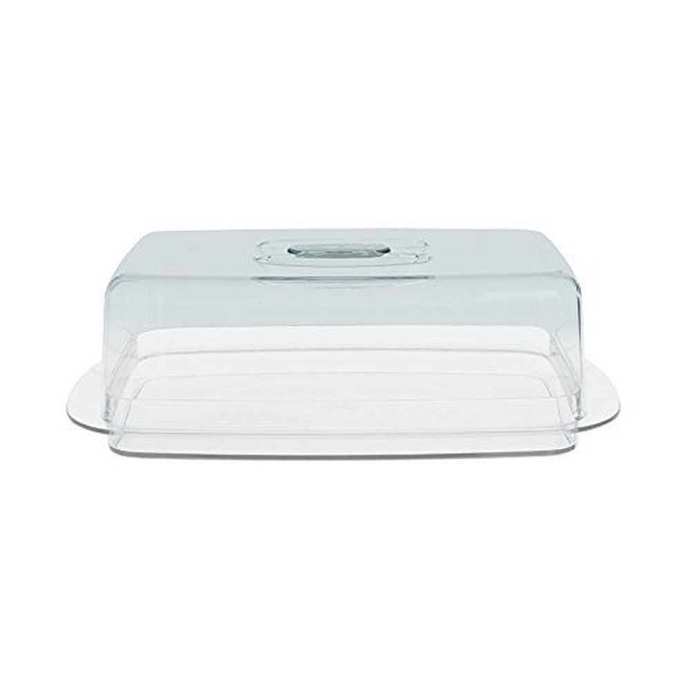 Excelsa Copriformaggio in Plastica, Bianco, 30 x 17 x 10 cm