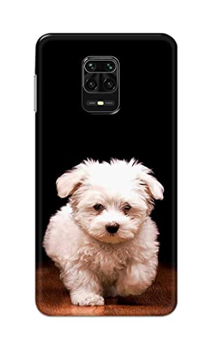 Image of Printed Hard Back Cover Case for Mi Redmi Note 10 Lite Back Cover (Puppy Dog) -203