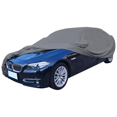 Funda Coche Exterior Valida para Todo Tipo de Coches Grandes como SUV todoterrenos 4x4 Furgonetas monovolumen Familiares PEVA 540 x 175 x 150 cms Funda para Coche Grande