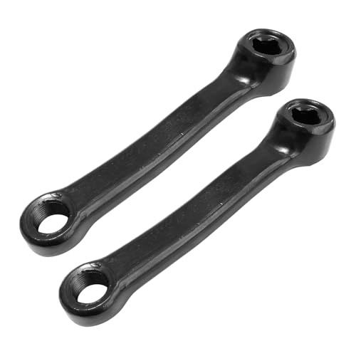 Brazo de manivela para bicicleta de montaña, juego de brazo de manivela, accesorio de piezas de repuesto de 127 mm para pista urbana de carreras, ciclismo de carretera, entrenamiento de larga