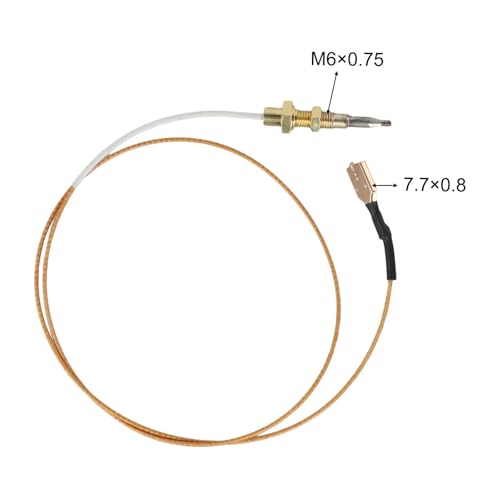 Termómetro con sensor de seguridad para un control térmico óptimo con sonda de 600 mm 3