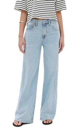 Pistola Denim Women's Jadyn Low Slung Palazzo Jeans, Chateau, Blue, 26
