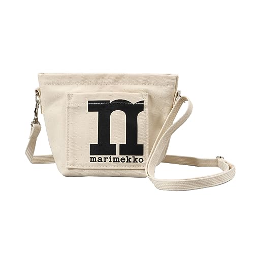 ［MARIMEKKO］ ［マリメッコ］ショルダーバッグ アイボリー 100 COTTON 91980 MONOFORM SOLID レディース ［並行...