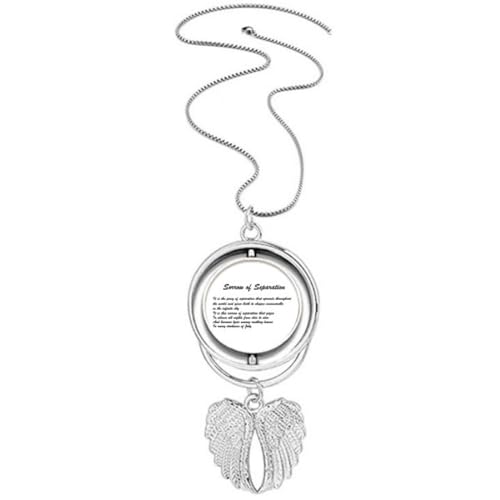 Collier ailes d'ange Sorrow of Separation pendentif aux finitions soignées