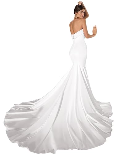 zcbang Beach Wedding Dresses for Bride 2026 White Boho Sleeveless