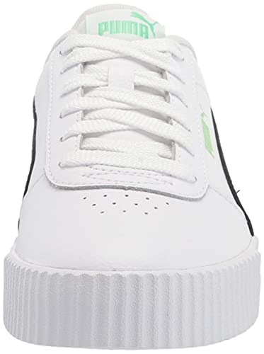 Image of Puma Carina 2.0 Synthetic Leather Lace Up Women's Sneakers