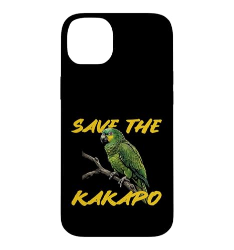 Save The Kakapo Parrot Kakapo Bird �j���[�W�[�����h �X�}�z�P�[�X iPhone 14 Plus �p