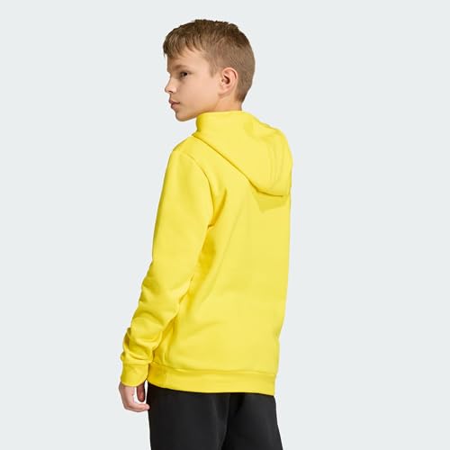 adidas Unisex Kinder Entrada26 Hoodie Kids Sweatshirt, Team Yellow/Black, 3-4 Years – Ansicht 5