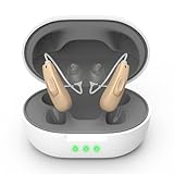 Not Amplifiers True Professional Hearing Aids for Seniors with Hearing Loss - 16-Channel DSP Noise Cancellation, OTC Rechargeable BTE Hearing Aids with Charging Case