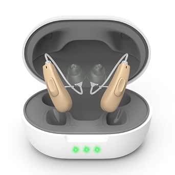 True Hearing Aids Not Amplifier, 11 Channels, Rechargeable, Noise Cancelling, Magnetic Charging Box