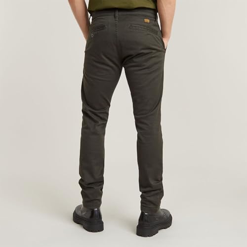 G-STAR Raw - Mens Skinny Chino 3.0, Color Asfalt, Size: 38W x 32L2