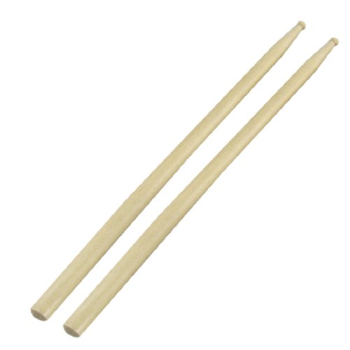 Ruilogod Beginner Musical Pair Wooden 5A Drumsticks Drum Sticks miniatura 1