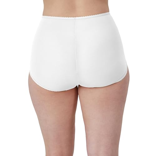 Image of Bali womens Underwear Briefs Pack, 3-pack, Skimp Skamp Brief Panties for Women, Full Coverage, No Show