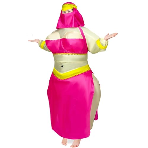Rafalacy Costume de lutteur sumo gonflable pour adulte - Pour fête d'Halloween - Costume fantaisie pour les membres de la famille