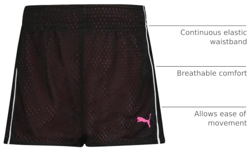 Image of PUMA Kids Active Essentials Mesh Shorts (Big Kid)