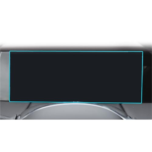 Protection d'écran en verre trempé anti-rayures pour tableau de bord M8 12.3 pouces